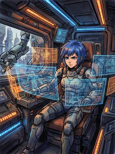 暗网动漫-机甲少女战纪