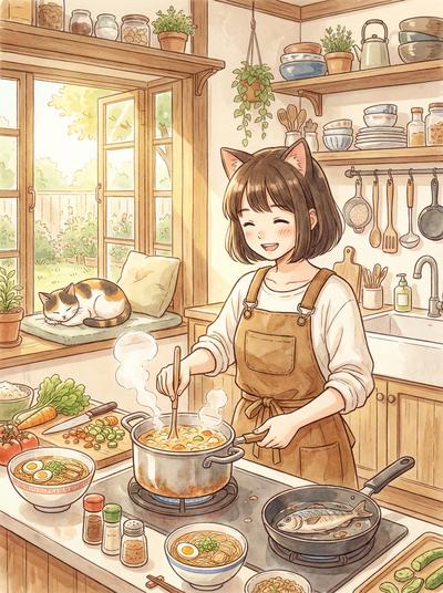 暗网动漫-暖心厨房物语