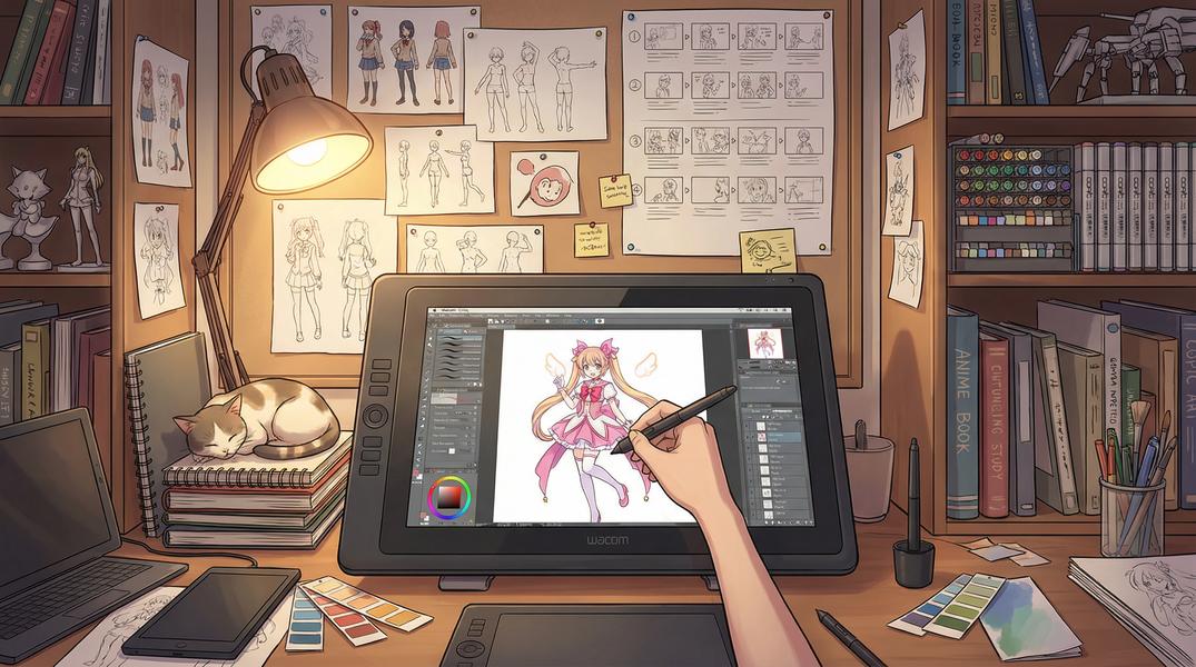 暗网动漫创作中心